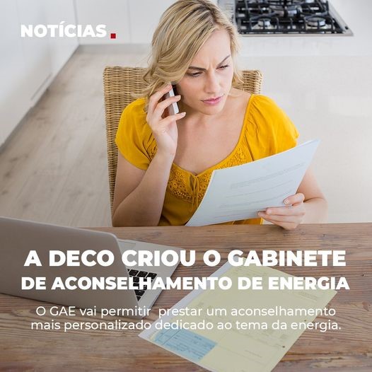 DECO abre Gabinete de Aconselhamento de Energia